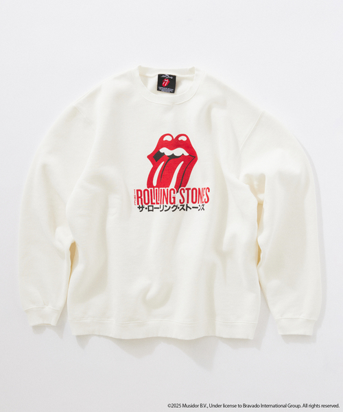 THE ROLLING STONES / ローリングストーンズ 別注 プリントスウェット
