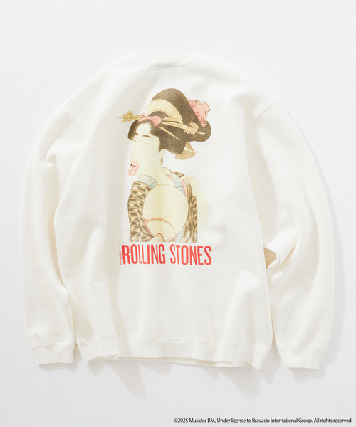 JOURNAL STANDARD relume（ジャーナルスタンダード　レリューム）の「THE ROLLING STONES / ローリングストーンズ 別注 プリントスウェット（スウェット・メンズ・ブラック/ホワイト/ライトグレー/ブラックミックス・MEDIUM/LARGE）」の20枚目の写真