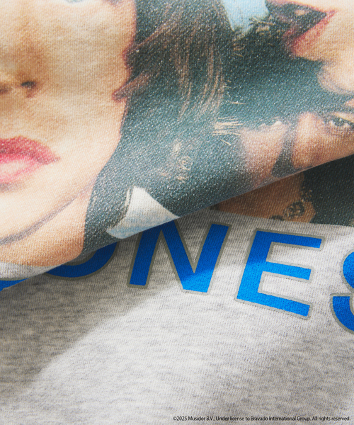 JOURNAL STANDARD relume（ジャーナルスタンダード　レリューム）の「THE ROLLING STONES / ローリングストーンズ 別注 プリントスウェット（スウェット・メンズ・ブラック/ホワイト/ライトグレー/ブラックミックス・MEDIUM/LARGE）」の16枚目の写真