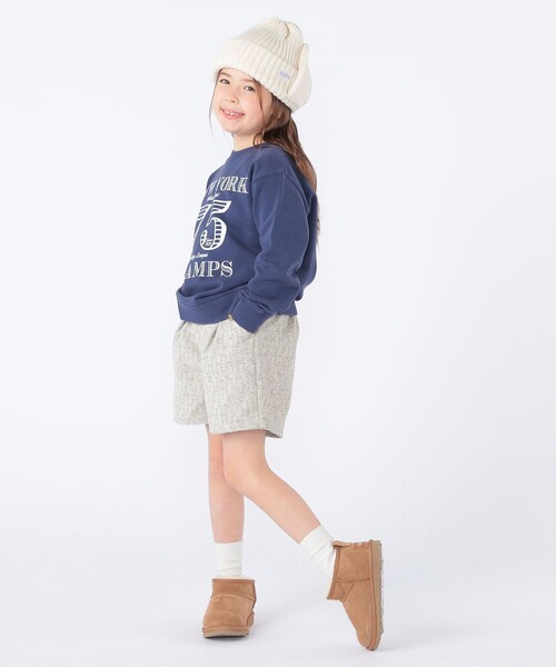 SHIPS（シップス）の「SHIPS KIDS:100～130cm / ツイード タック ショート パンツ（その他パンツ・キッズ・ナチュラル/ライトブルー・100/110/120/130）」の7枚目の写真