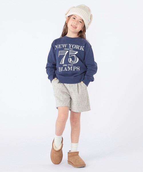 SHIPS（シップス）の「SHIPS KIDS:100～130cm / ツイード タック ショート パンツ（その他パンツ・キッズ・ナチュラル/ライトブルー・100/110/120/130）」の8枚目の写真