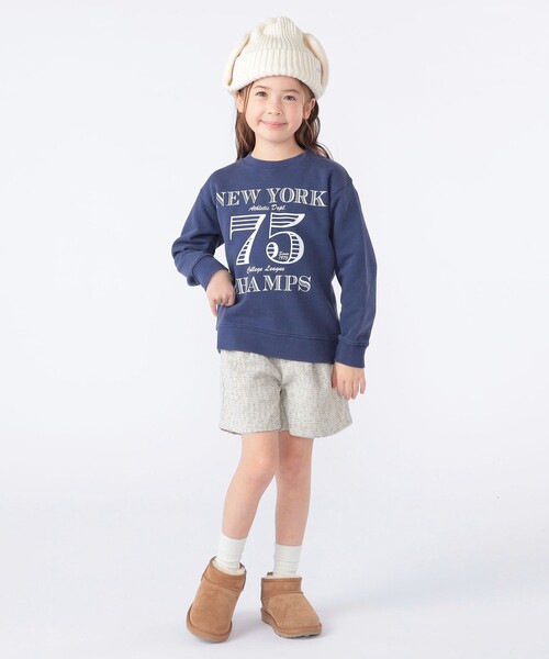 SHIPS（シップス）の「SHIPS KIDS:100～130cm / ツイード タック ショート パンツ（その他パンツ・キッズ・ナチュラル/ライトブルー・100/110/120/130）」の9枚目の写真