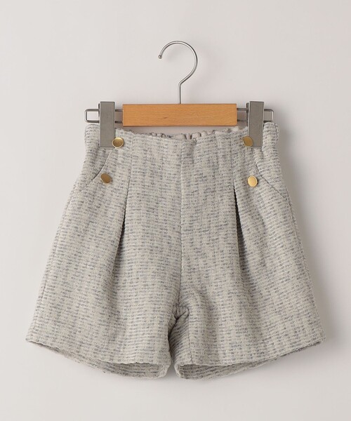 SHIPS（シップス）の「SHIPS KIDS:100～130cm / ツイード タック ショート パンツ（その他パンツ・キッズ・ナチュラル/ライトブルー・100/110/120/130）」の10枚目の写真