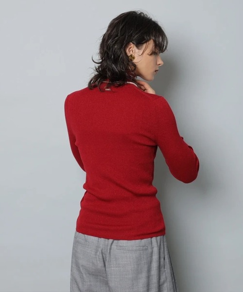 ラメタートルネックニット（ニット/セーター）｜CADUNE（カデュネ）の