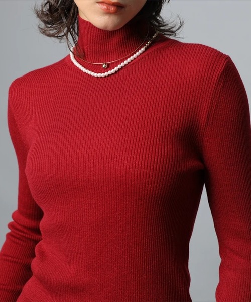 ラメタートルネックニット（ニット/セーター）｜CADUNE（カデュネ）の