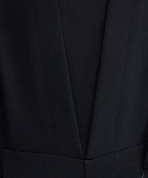 KATHARINE ROSS(キャサリンロス)の「【PILLINI/ピリーニ】ダブルクロスサロペット(サロペット/オーバーオール・レディース・ダークブラウン/ブラック・FREE)」の8枚目の写真