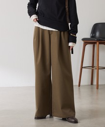 COLLAGE GALLARDAGALANTE | タックワイドチノパンツ(チノパンツ)