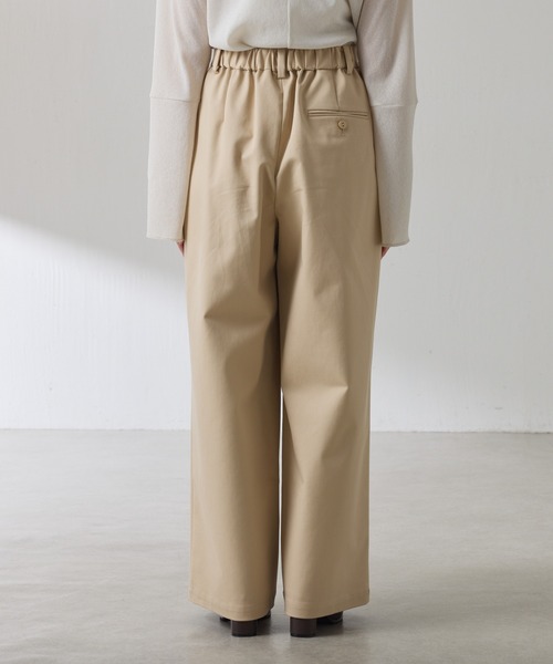 COLLAGE GALLARDAGALANTE(コラージュガリャルダガランテ)の「タックワイドチノパンツ(チノパンツ・レディース・ベージュ/カーキ・FREE)」の22枚目の写真