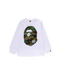 A BATHING APE | 1ST CAMO BIG APE HEAD LS TEE(Tシャツ/カットソー)