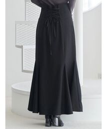 MERCURYDUO | バックレースアップストレッチマーメイドスカート(スカート)