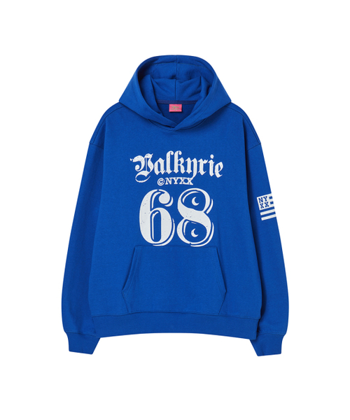NYXX（エヌワイエックスエックス）の「BALKYRIE 68 HOODIE BLUE（パーカー・レディース・その他・SMALL/MEDIUM）」の2枚目の写真