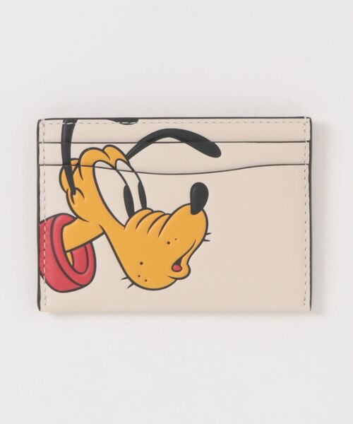 DISNEY X COACH】エッセンシャル カード ケース / プルート（カード