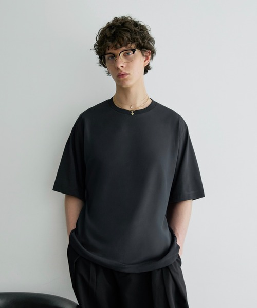 soerte（ソエルテ）の「【26SS】【2点セット】Utility Shield Tee - Regular Fit 2Pack / ユーティリティパックTシャツ（レギュラーフィット）（Tシャツ/カットソー・メンズ・チャコールグレー/ネイビー/ライトグリーン/ホワイト/アッシュグレー・3/2/1）」の9枚目の写真