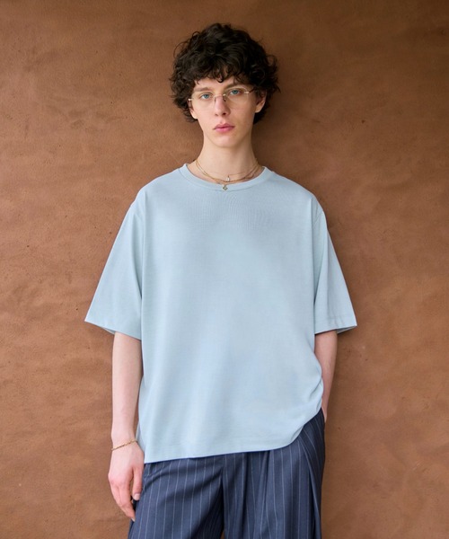 soerte（ソエルテ）の「【26SS】【2点セット】Utility Shield Tee - Regular Fit 2Pack / ユーティリティパックTシャツ（レギュラーフィット）（Tシャツ/カットソー・メンズ・チャコールグレー/ネイビー/ライトグリーン/ホワイト/アッシュグレー・3/2/1）」の15枚目の写真