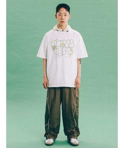 PHYSICAL DEPARTMENT(フィジカル デパートメント)の「ラインパイピングトラックパンツライトイエロー(スウェットパンツ・レディース・その他・LARGE/MEDIUM/SMALL/X-LARGE)」の8枚目の写真