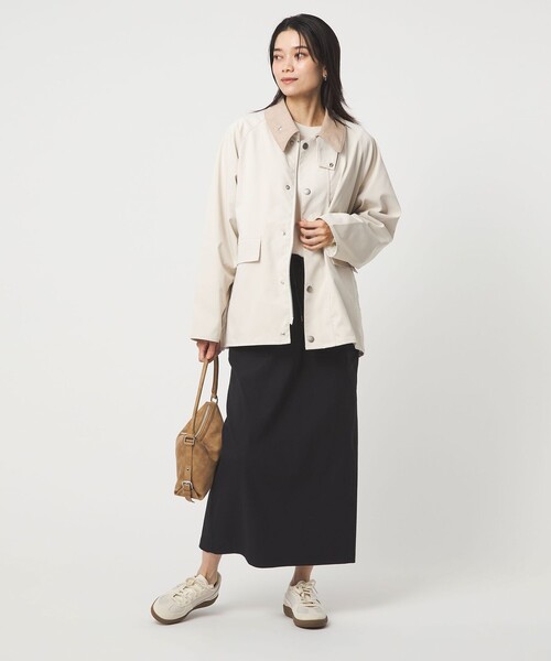 Barbour（バブアー）の「【別注】＜Barbour＞BORROWDALE ショート ブルゾン（ブルゾン・レディース・オフホワイト/ベージュ・38/36）」の8枚目の写真