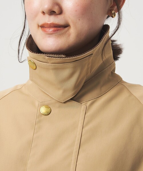 Barbour（バブアー）の「【別注】＜Barbour＞BORROWDALE ショート ブルゾン（ブルゾン・レディース・オフホワイト/ベージュ・38/36）」の21枚目の写真