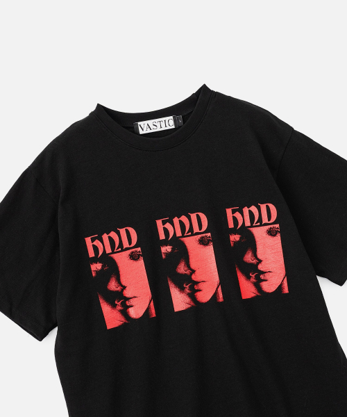 VASTIC(バスティック)の「Hnd Tシャツ_ブラック(Tシャツ/カットソー・メンズ・その他・MEDIUM/LARGE/X-LARGE)」の4枚目の写真