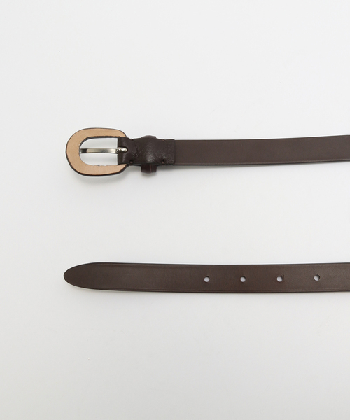 EDIFICE（エディフィス）の「A.GRECO(アンドレアグレコ) Crocodile Buckle Belt（ベルト・メンズ・ブラック/ブラウン系その他・85/75）」の4枚目の写真