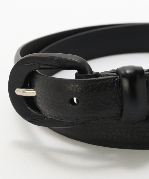 EDIFICE（エディフィス）の「A.GRECO(アンドレアグレコ) Crocodile Buckle Belt（ベルト・メンズ・ブラック/ブラウン系その他・85/75）」の6枚目の写真