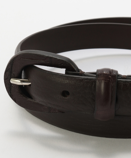 EDIFICE（エディフィス）の「A.GRECO(アンドレアグレコ) Crocodile Buckle Belt（ベルト・メンズ・ブラック/ブラウン系その他・85/75）」の7枚目の写真