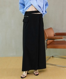 Cellulose Denim Maxi Skirt/セルロースデニムマキシスカート（デニム