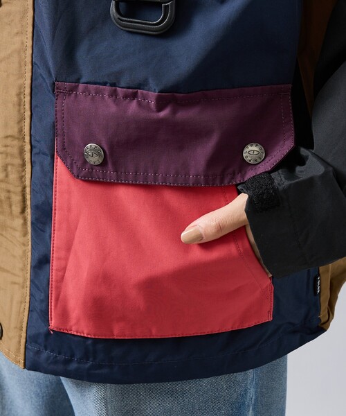 POLeR（ポーラー）の「【POLER/ポーラー】60/40MTN PARKA/マウンテンパーカー/ナイロン/ユニセックス【WEB限定】（マウンテンパーカー・メンズ・ベージュ系その他・L/M/XL）」の9枚目の写真