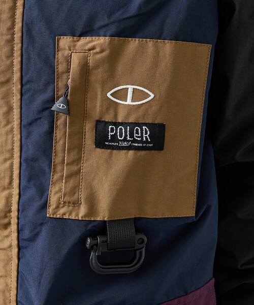 POLeR（ポーラー）の「【POLER/ポーラー】60/40MTN PARKA/マウンテンパーカー/ナイロン/ユニセックス【WEB限定】（マウンテンパーカー・メンズ・ベージュ系その他・L/M/XL）」の10枚目の写真