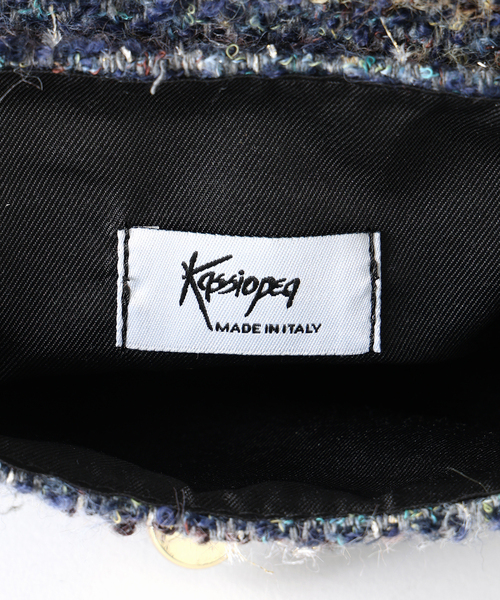 Kassiopea（カシオペア）の「kassiopea/カシオペア ツィードショルダーバッグ URIEL（ショルダーバッグ・レディース・グリーン/ブルー・FREE）」の22枚目の写真