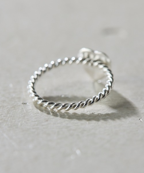 COLLAGE GALLARDAGALANTE（コラージュガリャルダガランテ）の「Sivelle./Silver925ハートヒネリリング（リング・レディース・シルバー・FREE）」の5枚目の写真