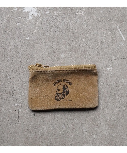 BrownBrown（ブラウンブラウン）の「【BrownBrown】ブラウンブラウン/ P,S Mr.Brown コインケース（コインケース・メンズ・イエロー/グリーン/ブラウン/グレー/ブラック/ベージュ・FREE）」の4枚目の写真