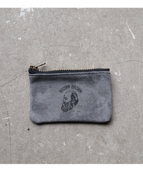 BrownBrown（ブラウンブラウン）の「【BrownBrown】ブラウンブラウン/ P,S Mr.Brown コインケース（コインケース・メンズ・イエロー/グリーン/ブラウン/グレー/ブラック/ベージュ・FREE）」の2枚目の写真