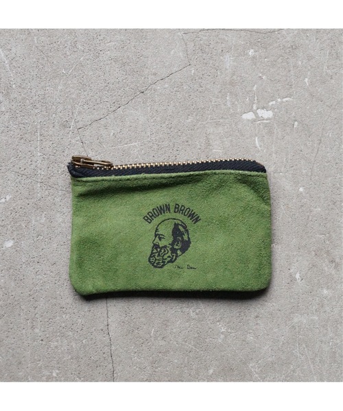 BrownBrown（ブラウンブラウン）の「【BrownBrown】ブラウンブラウン/ P,S Mr.Brown コインケース（コインケース・メンズ・イエロー/グリーン/ブラウン/グレー/ブラック/ベージュ・FREE）」の5枚目の写真
