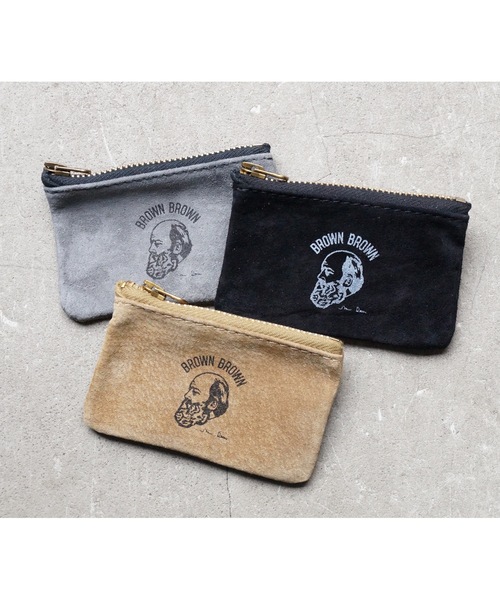 BrownBrown（ブラウンブラウン）の「【BrownBrown】ブラウンブラウン/ P,S Mr.Brown コインケース（コインケース・メンズ・イエロー/グリーン/ブラウン/グレー/ブラック/ベージュ・FREE）」の7枚目の写真