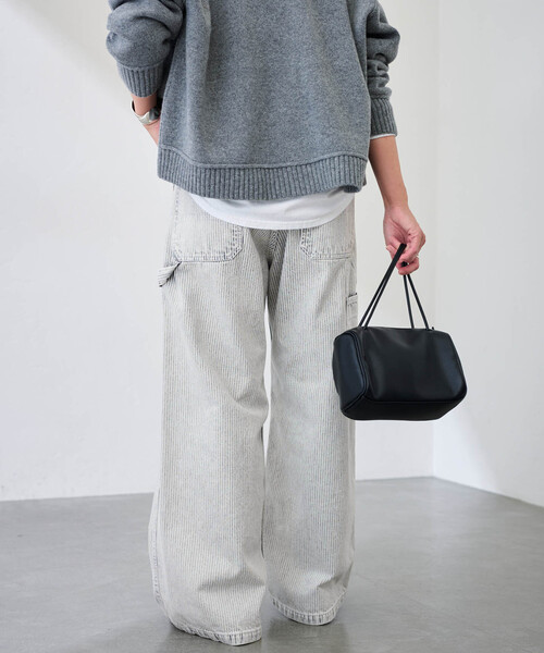 ブリーチリペアヒッコリーパンツ（その他パンツ）｜FRAMeWORK