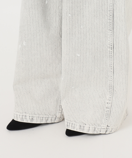 ブリーチリペアヒッコリーパンツ（その他パンツ）｜FRAMeWORK