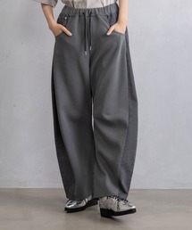 MARECHAL TERRE（マルシャルテル）の「コンビネーション コクーンデニムパンツ（デニムパンツ）」