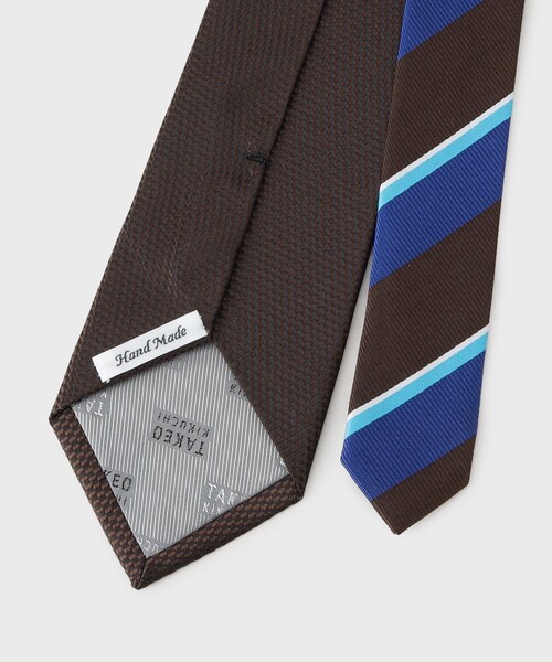 TAKEO KIKUCHI（タケオキクチ）の「【BOXセット】ベーシック メランジ ネクタイ＆タイバー（ネクタイ・メンズ・ピンク系その他/ネイビー/ライトグリーン/グリーン/ダークブラウン・00）」の12枚目の写真