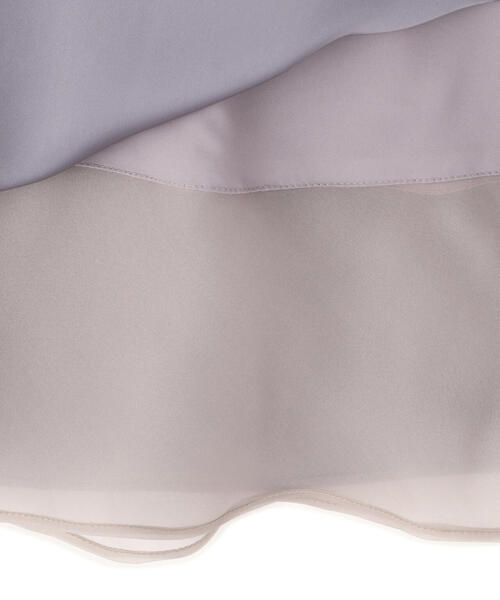 PROPORTION BODY DRESSING（プロポーションボディドレッシング）の「ナローサテンスカート / 1216120104（スカート・レディース・パープル/グレー/オフホワイト・SMALL/MEDIUM）」の17枚目の写真