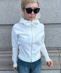 JENNE（ジェンヌ）の「UVカットドライタッチパーカー（ニット/セーター）」