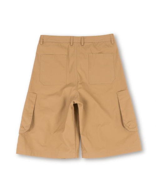 MUDSALT(マッドソルト)の「ツーピンタックワイドバミューダパンツベージュ(その他パンツ・メンズ・その他・1/2/3)」の13枚目の写真