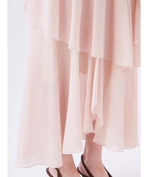 SNIDEL（スナイデル）の「ブラウスレイヤードフリルワンピース（ワンピース・レディース・ピンク/ミント/ドット・0/1）」の12枚目の写真