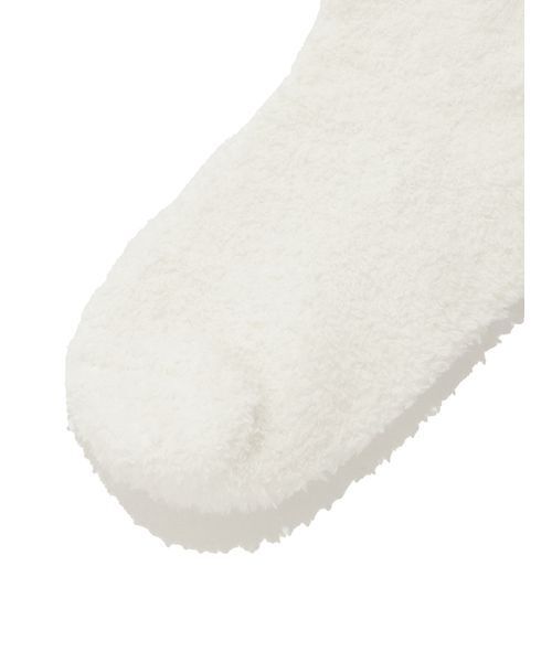 gelato pique（ジェラートピケ）の「ロゴフリルソックス（その他ルームウェア・レディース・オフホワイト/ピンク・F）」の4枚目の写真