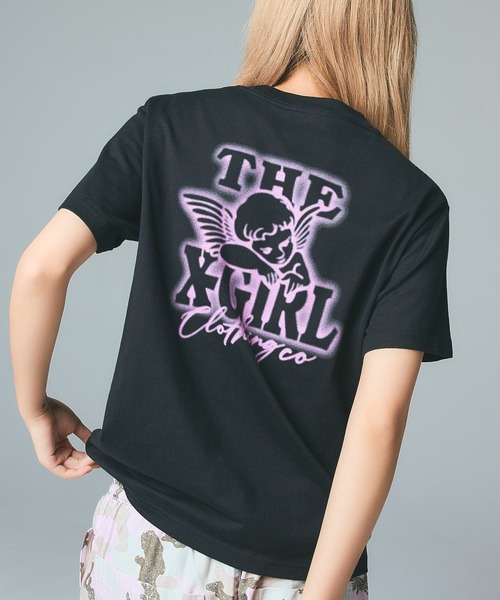 [テゴ♡]VSラッフル袖Tシャツ(ANGEL) Twin Rabbit Angels Lace T-Shirt *JAPAN SALE ONLY – ACDC RAG