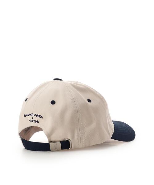 SAMANTHAVEGA（サマンサベガ）の「SAMANTHAVEGA×「VARZAR（バザール）」コラボコレクション ロゴ刺繍キャップ（その他・レディース・ベージュ/ホワイト/ブラック・FREE）」の7枚目の写真