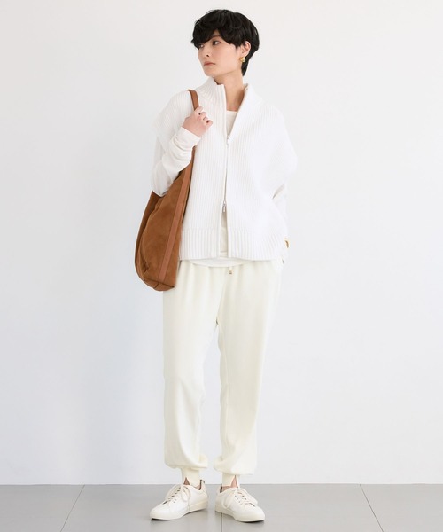 BARNYARDSTORM（バンヤードストーム）の「BARNYARDSTORM / アゼアミZIPハルベスト / ハンドウォッシャブル（ベスト・レディース・グレー/ベージュ/ホワイト・FREE）」の5枚目の写真