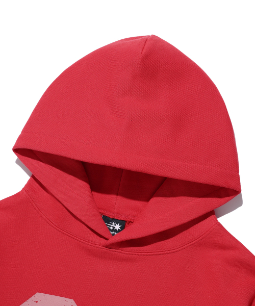 NICE GHOST CLUB(ナイスゴーストクラブ)の「ANGEL NUMBER 69 HOODIE_RED(NG2EFUM411A)(パーカー・レディース・レッド・L/S/M)」の3枚目の写真