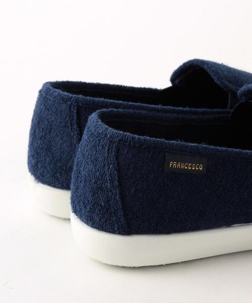 green label relaxing（グリーンレーベルリラクシング）の「【WEB限定】[フランチェスコ] BC★★FRANCESCO PILE スリッポン（スリッポン・メンズ・ホワイト/ブラック/ネイビー・43/42/41/40）」の12枚目の写真