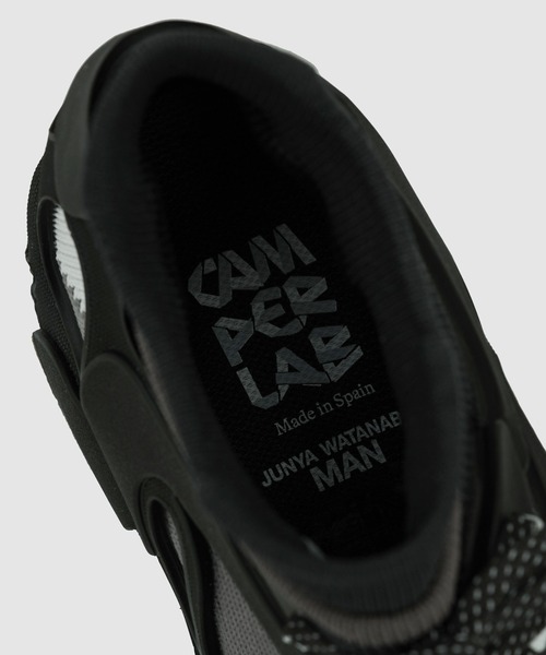 JUNYA WATANABE MAN(ジュンヤワタナベマン)の「「CAMPER」W-NAME SNEAKER " TOSSU " BLACK(スニーカー・メンズ・ブラック・24.0cm/25.0cm/26.0cm/27.0cm/28.0cm/23.0cm)」の11枚目の写真