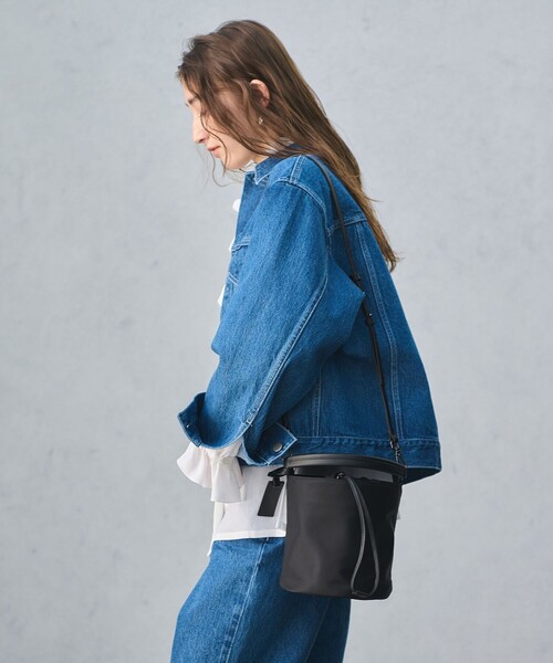 UNITED ARROWS（ユナイテッドアローズ）の「ドロスト バッグ（ショルダーバッグ・レディース・ブラック・FREE）」の4枚目の写真